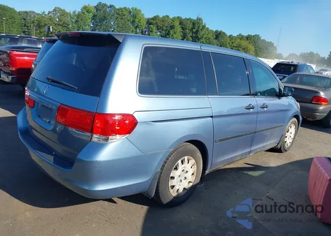2010 Honda Odyssey Lx z USA, uszkodzony, nr VIN 5FNRL3H26AB005180